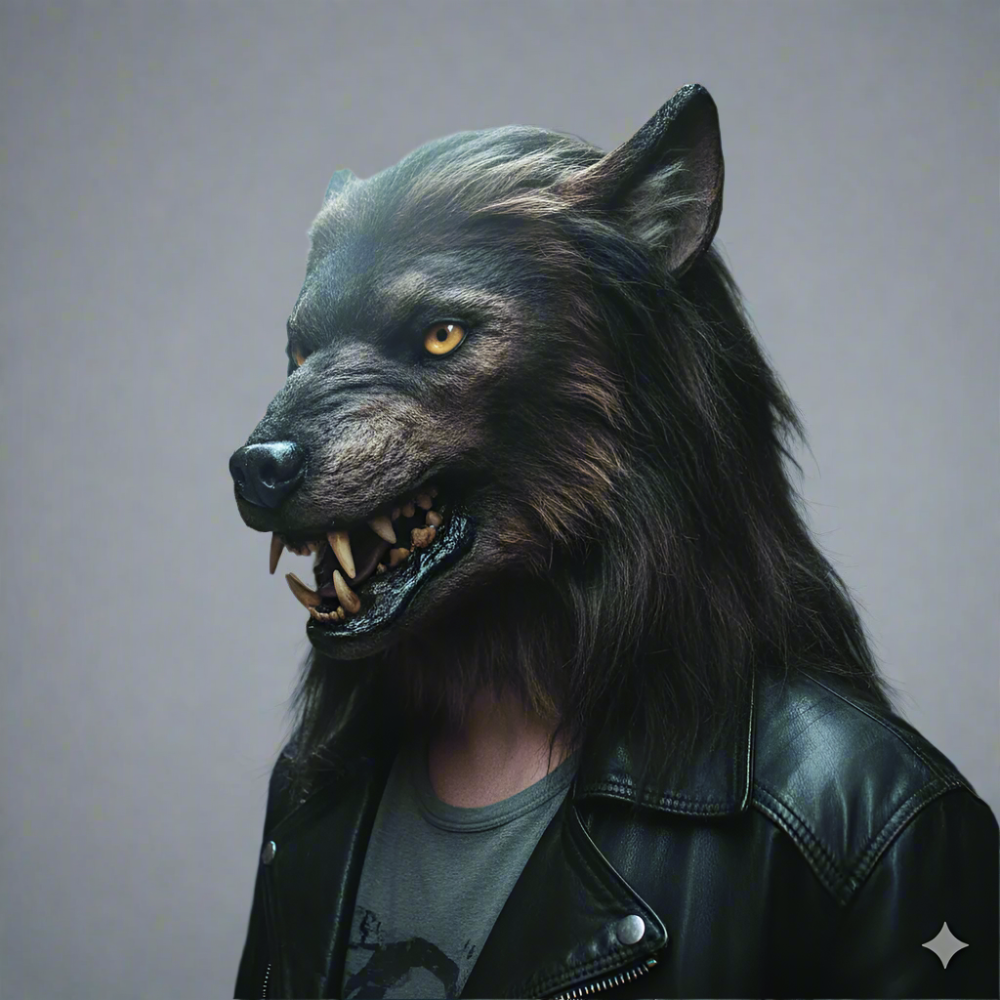 Realistic Latex Werewolf Mask for Halloween