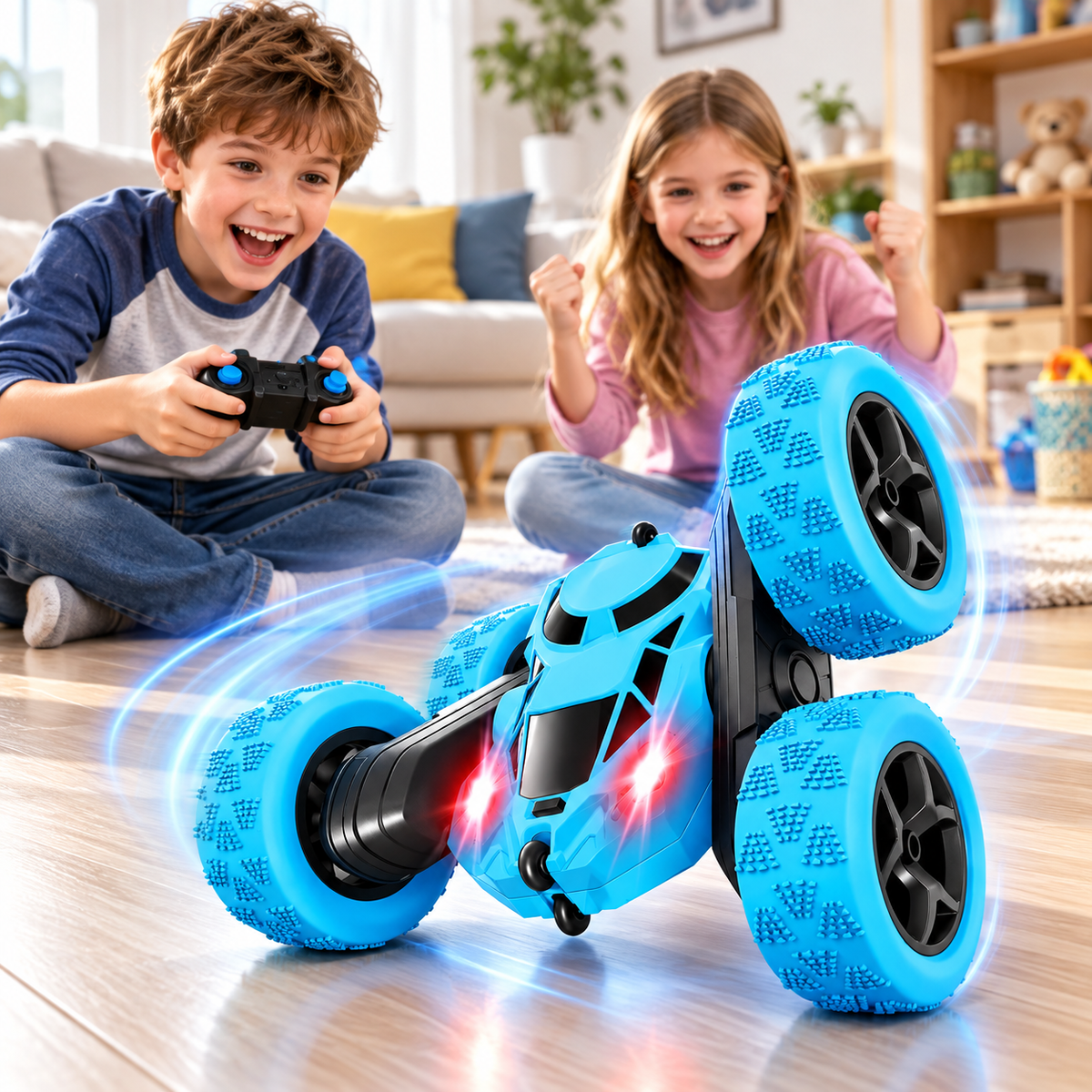 Doppelseitiges Rc Stunt Auto Ferngesteuertes Stuntauto Kinder