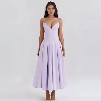 Evening Dress Midi Corset Look Festive Occasions