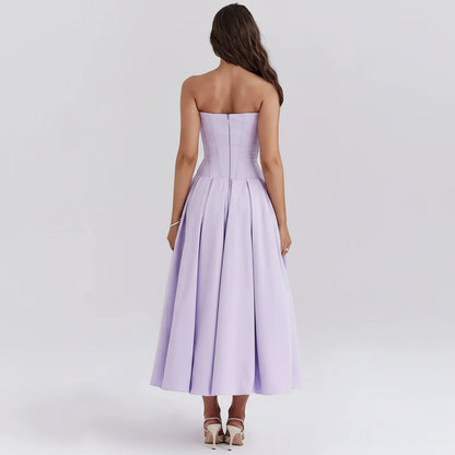 Evening Dress Midi Corset Look Festive Occasions