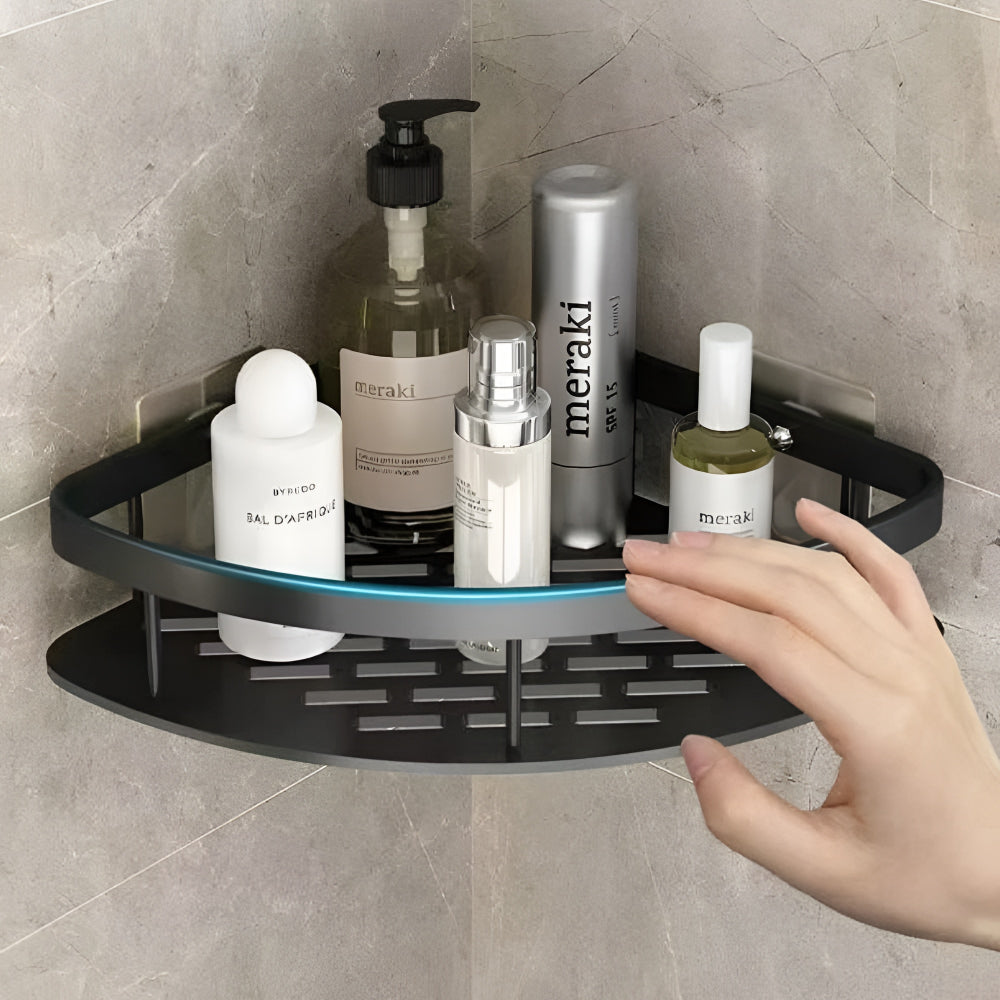 Mensola doccia angolare mensola da parete per bagno autoadesiva