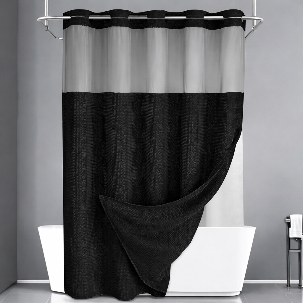Rideau de douche Rideau de bain Design géométrique Salle de bain