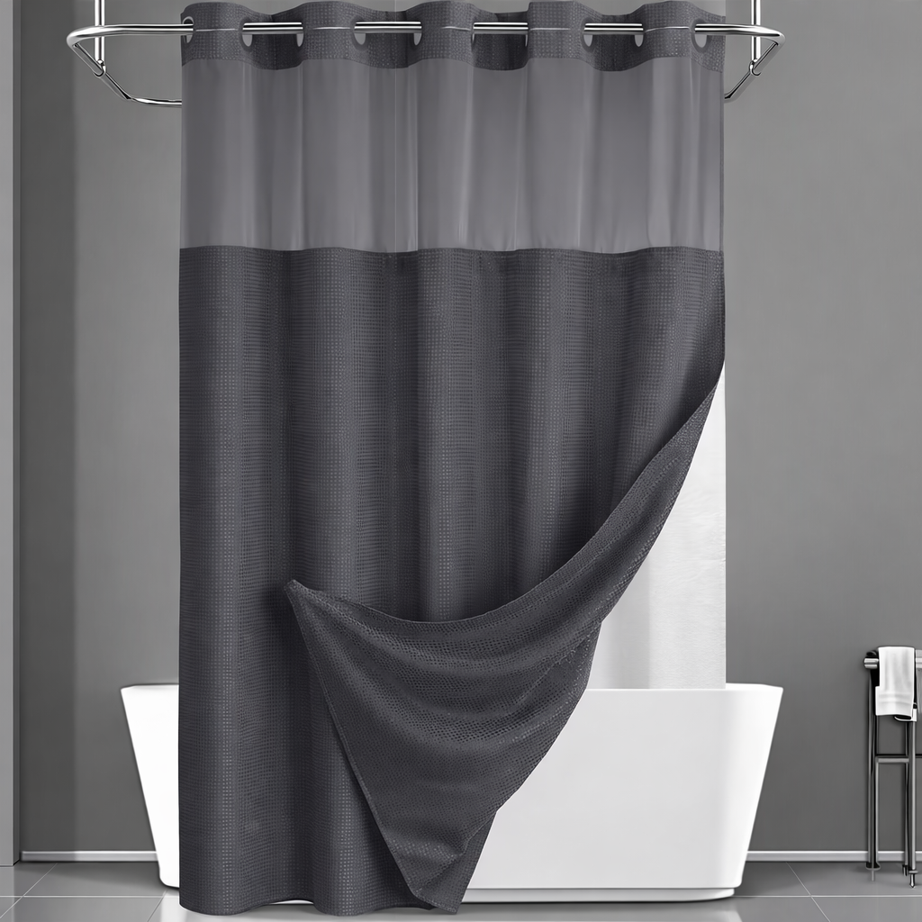 Rideau de douche Rideau de bain Design géométrique Salle de bain