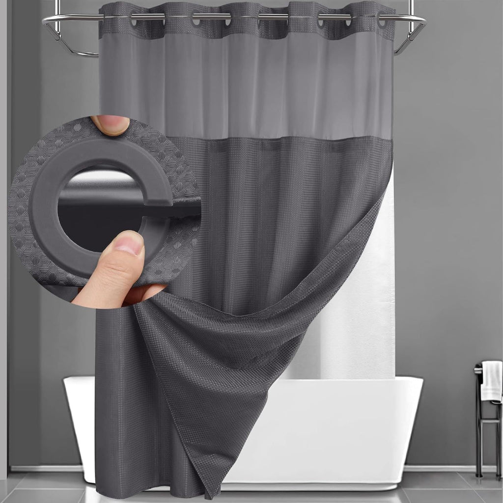 Rideau de douche Rideau de bain Design géométrique Salle de bain
