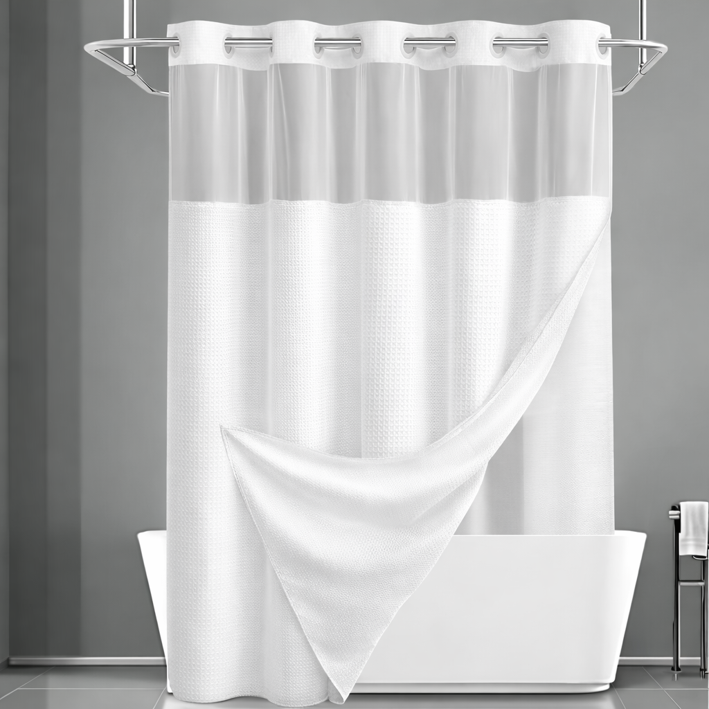 Rideau de douche Rideau de bain Design géométrique Salle de bain