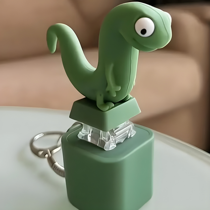 Lizard Keychain Sound Light Toy Stress Relief Gadget