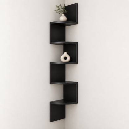 Eckregal Für Bücher Pflanzen Wohnzimmer Modernes Design