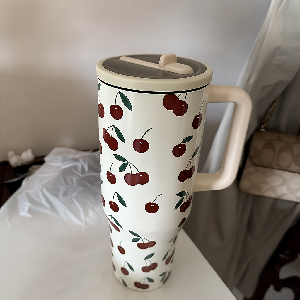 Stainless steel thermal cup drinking cup gift reusable