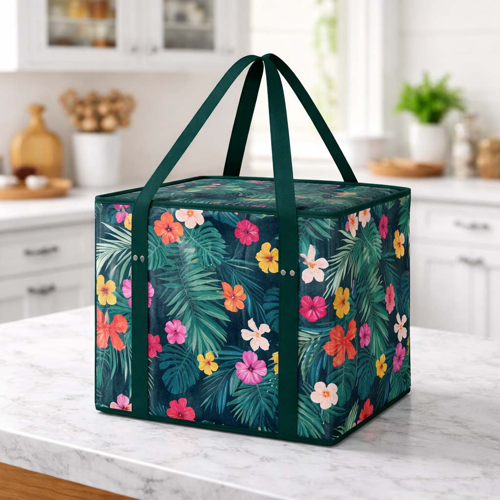 Shopping Bag Foldable Reusable Large Tote Everyday