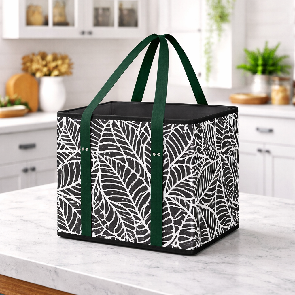 Shopping Bag Foldable Reusable Large Tote Everyday