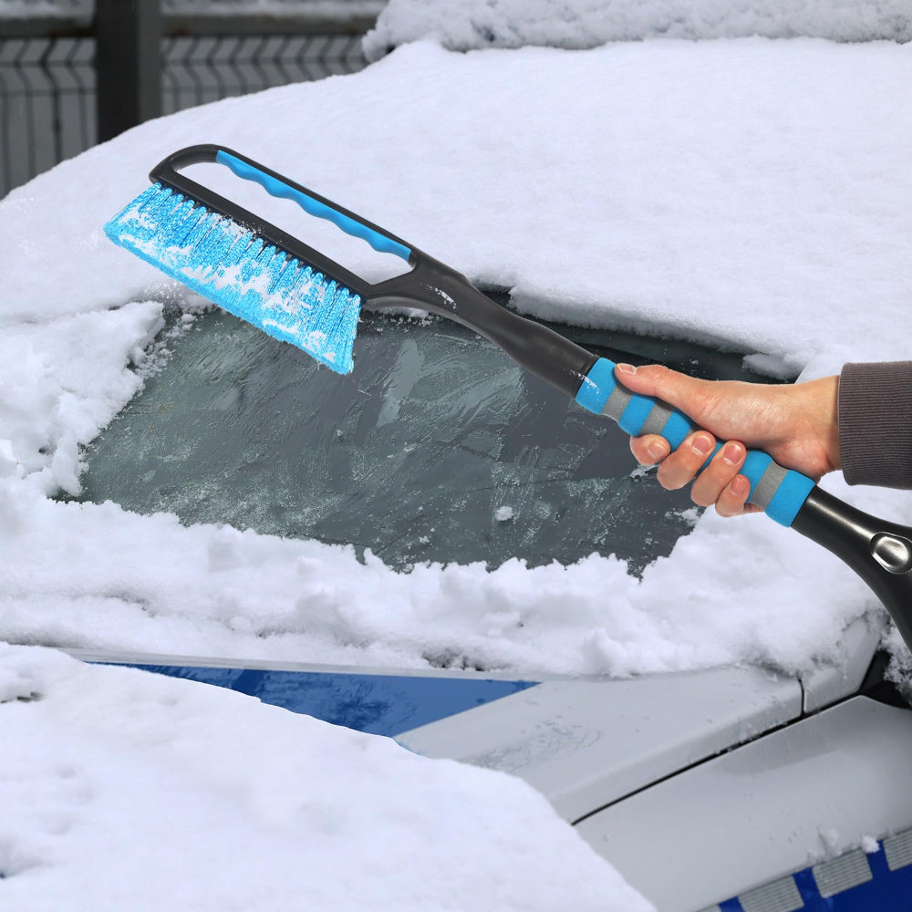 Ice Scraper Snow Brush Long Handle Windscreen Tool