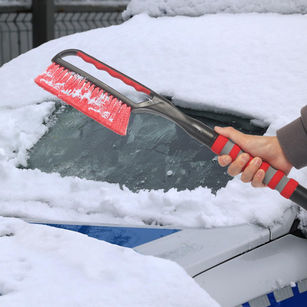 Ice Scraper Snow Brush Long Handle Windscreen Tool
