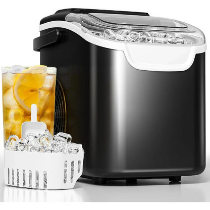 Ice Maker Cooling Ice Cube Machine Touch Control