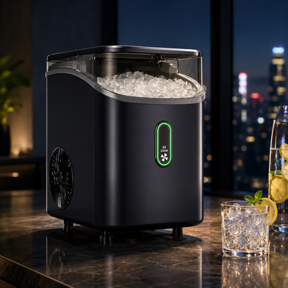 Ice Cream Machine Cooling Nugget Ice Cube Maker