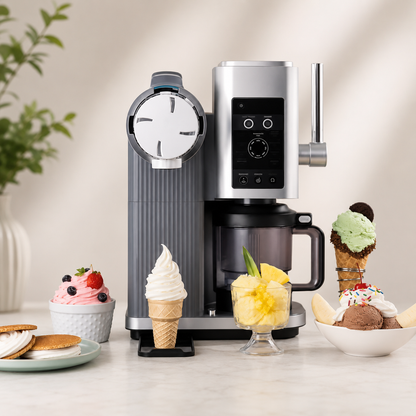 Eismaschine Automatisch Joghurt Sorbet Milchshake Küche