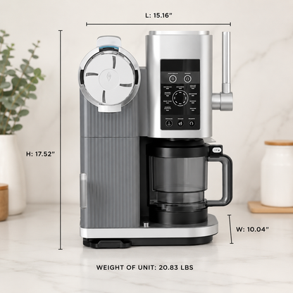 Eismaschine Automatisch Joghurt Sorbet Milchshake Küche