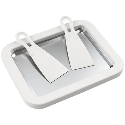 Ice cream machine roll ice plate dessert kitchen accessories