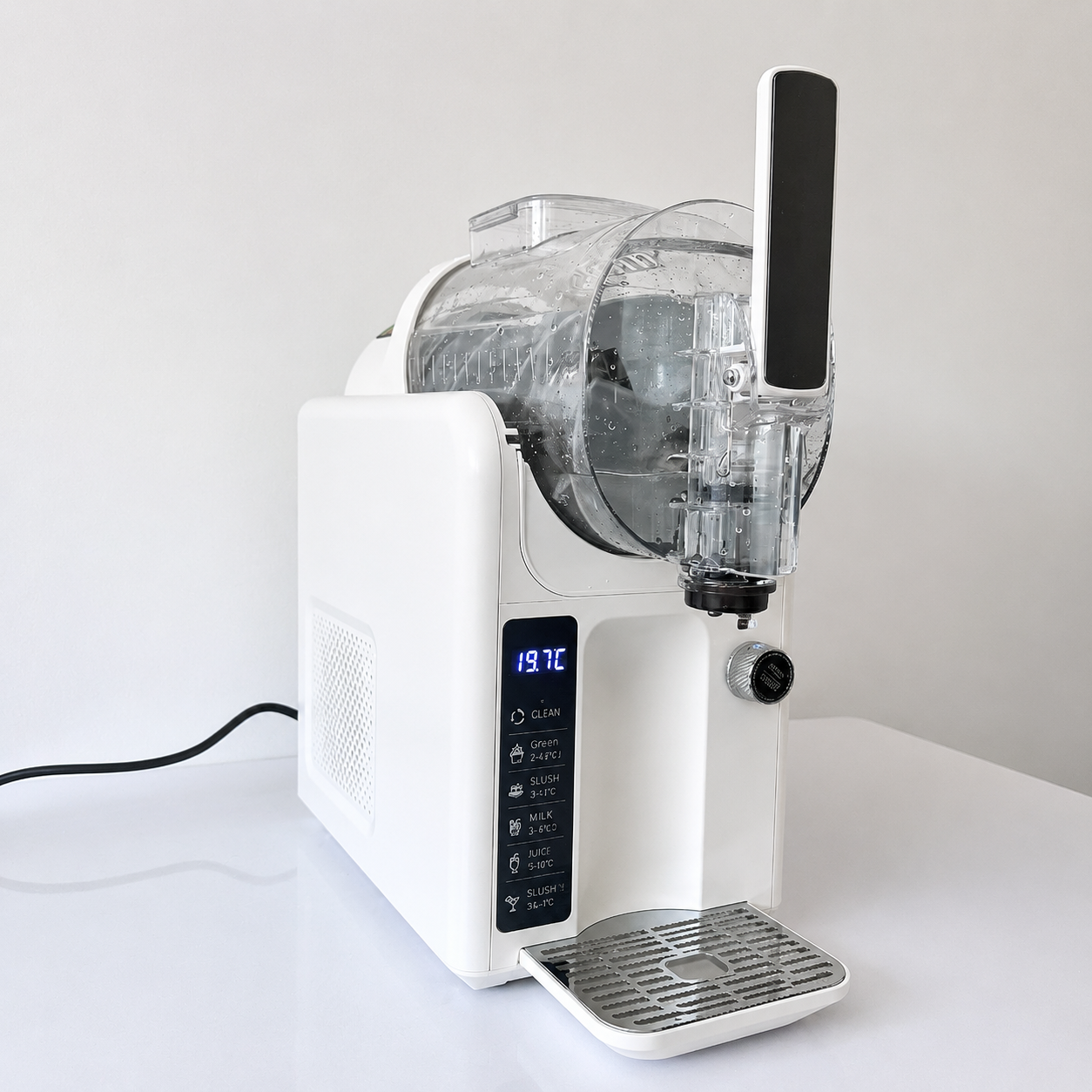 Macchina per ghiaccio Slush machine a doppio contenitore per bevande a casa