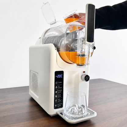 Macchina per ghiaccio Slush machine a doppio contenitore per bevande a casa