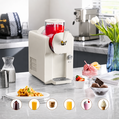 Eismaschine Softeis Slushmaschine Getränke Zuhause