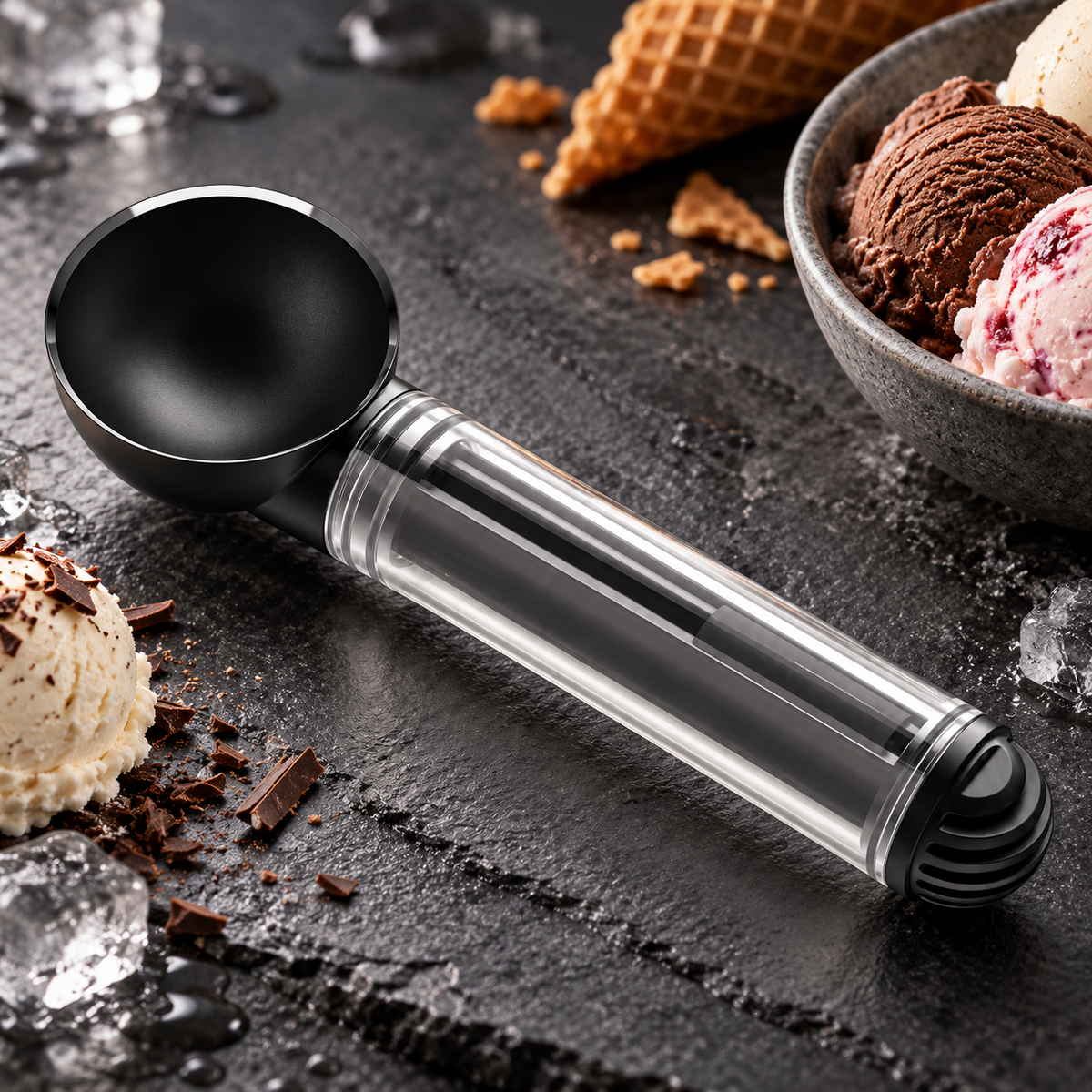 Eisportionierer Für Harte Eiscreme Ohne Heißes Wasser