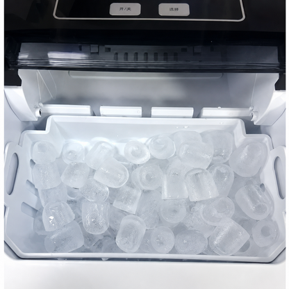 Máquina de cubitos de hielo Bullet Compacta para cocina en casa