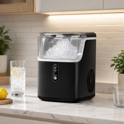 Nugget Ice Cube Machine Compact Kitchen Home