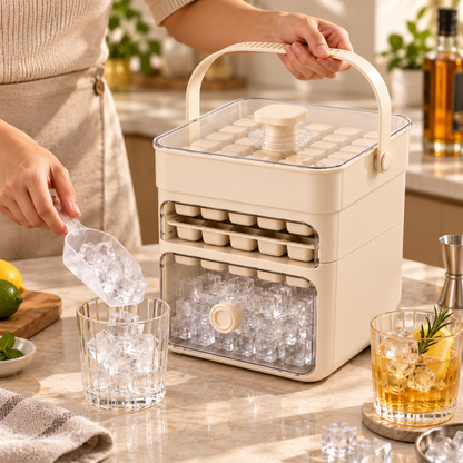Eiswürfelbereiter Mit Lagerfach Hygienischer Küchenbedarf