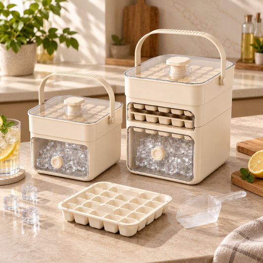 Eiswürfelbereiter Mit Lagerfach Hygienischer Küchenbedarf
