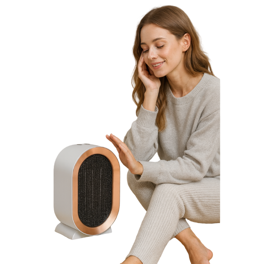 Elektrischer Mini-Heizlüfter Energiesparend Kompakt