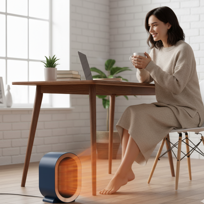 Elektrischer Mini-Heizlüfter Energiesparend Kompakt