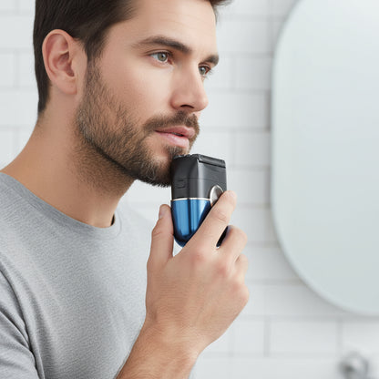 Rasoir électrique rasoir à grille compact USB voyage quotidien