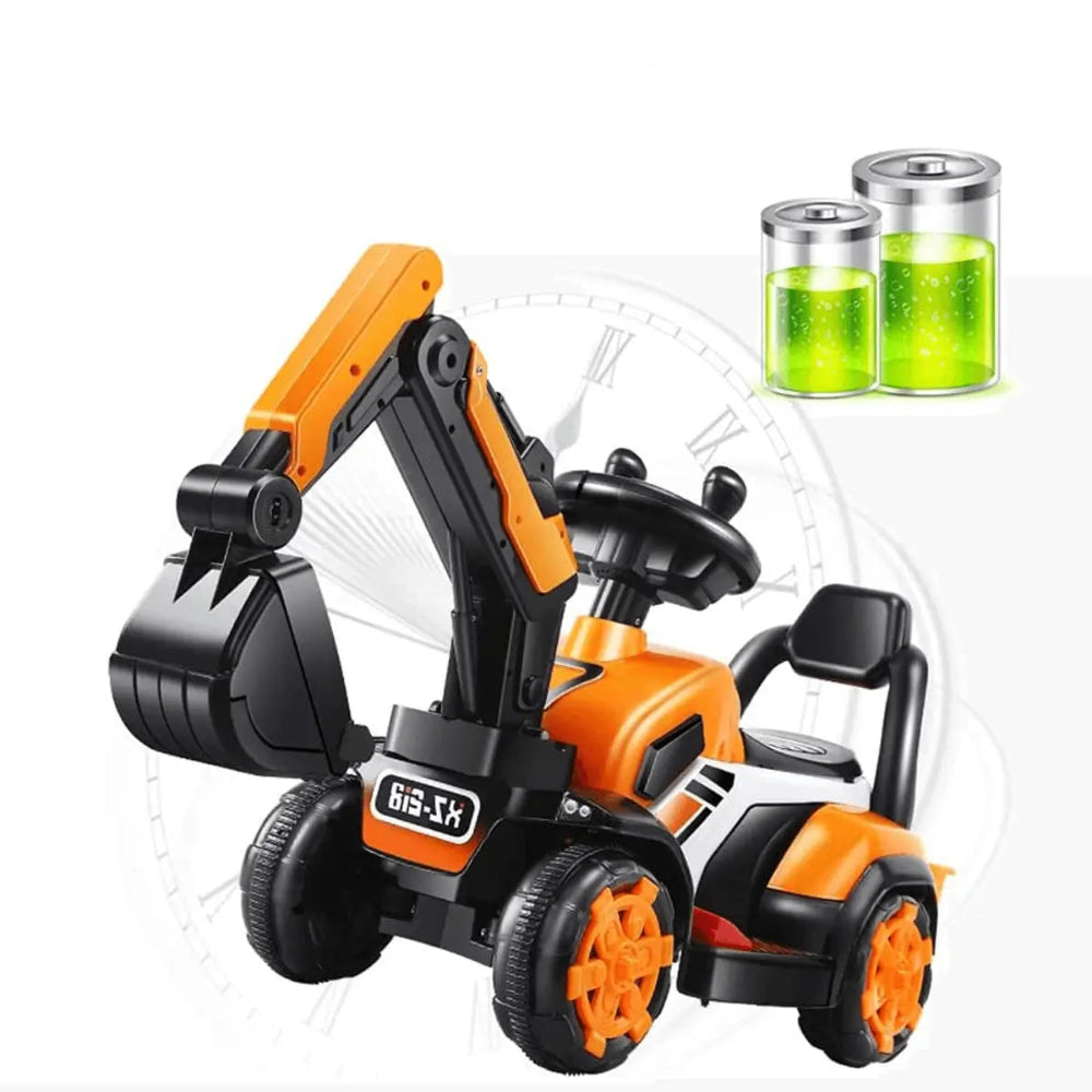 Kinder Elektrobagger 6V Sitzbagger Baggerfahrzeug mit Schaufel