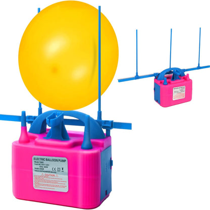 Balloon Pump Electric Dual Nozzle Party Decoration Tool