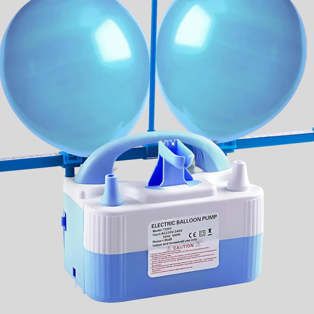 Balloon Pump Electric Dual Nozzle Party Decoration Tool