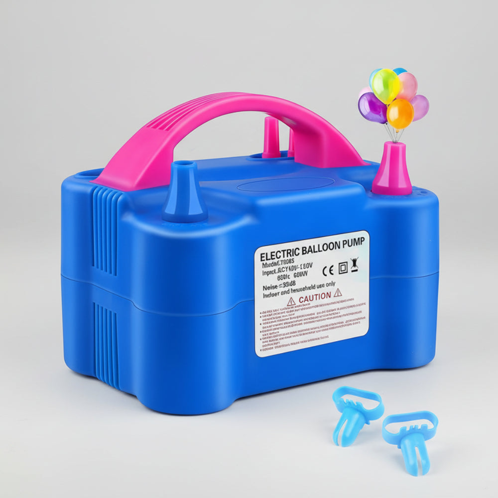 Balloon Pump Electric Dual Nozzle Party Decoration Tool