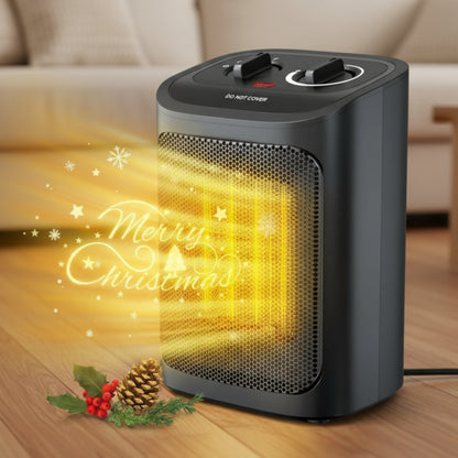 Ceramic fan heater 1500W quiet fast heating portable