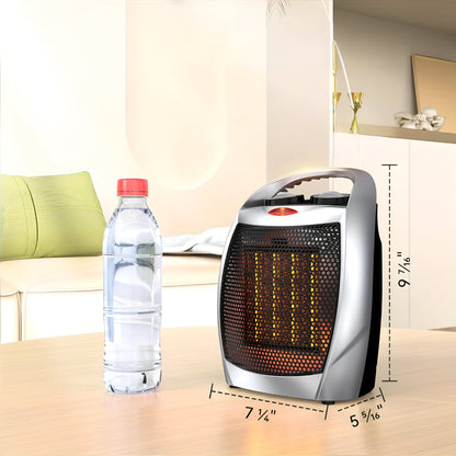 Ceramic fan heater 1500W portable energy-efficient quiet fast heating