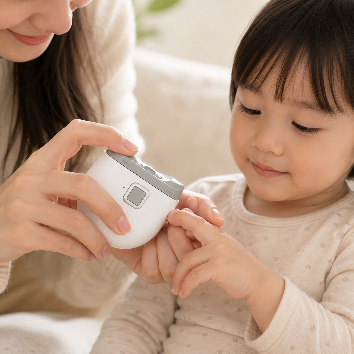 Elektrische Nagelklippmaschine Für Kinder LED Automatisch