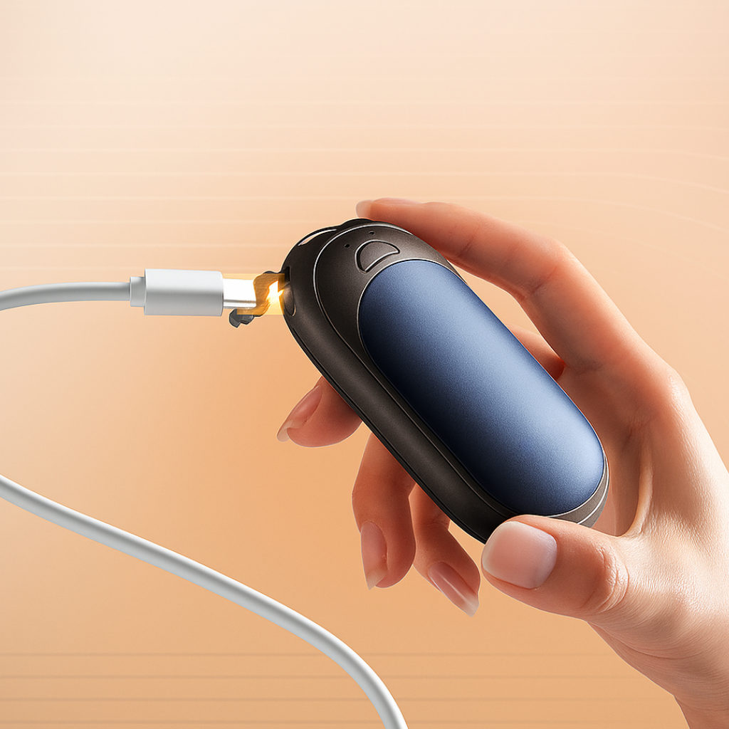 Elektrische Handwärmer Wiederaufladbar Magnetisch Geschenk
