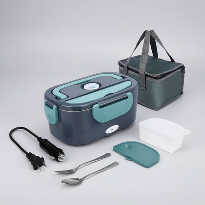 Electric Lunch Box Heated Food Warmer Car Office