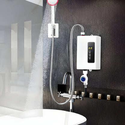 Electric Instantaneous Water Heater Compact Energy Efficient Instant Warmth