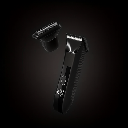 Elektrischer Körperhaar Trimmer Herren Wiederaufladbar 2in1