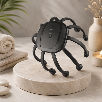 Elektrischer Kopfmassager Mit Bluetooth Tragbar Zuhause