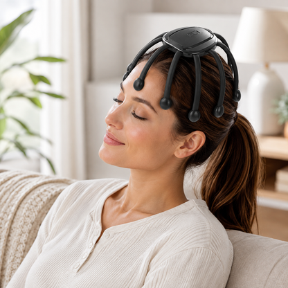 Elektrischer Kopfmassager Mit Bluetooth Tragbar Zuhause