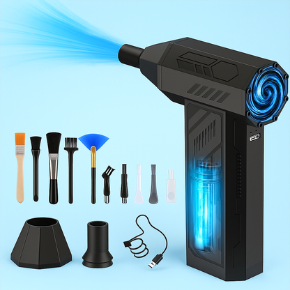 Elektrischer Luftstaubbläser Wiederaufladbar Tragbares Geschenkgerät