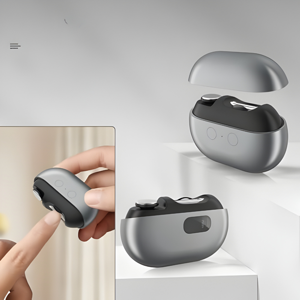 Electric Nail Clipper USB Rechargeable Quiet Nail Care Tool