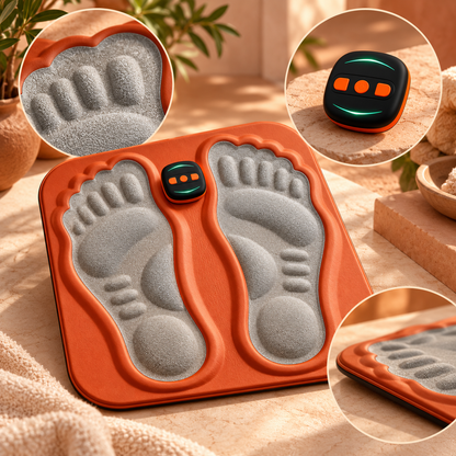 Elektrisches Fußmassage Pad Für Entspannung Programmierbar