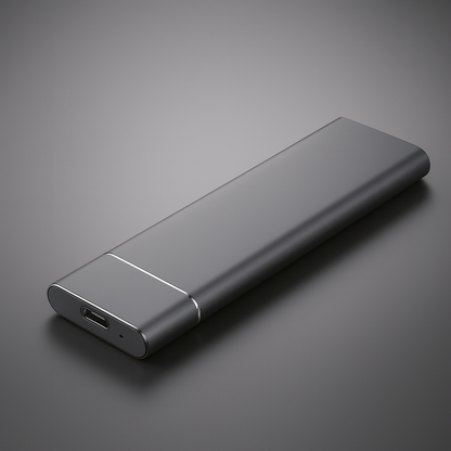 Externe Festplatte Speicher USB Metall Design Tragbar Kompakt