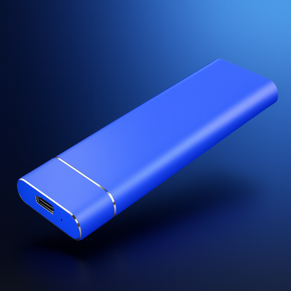 Externe Festplatte Speicher USB Metall Design Tragbar Kompakt